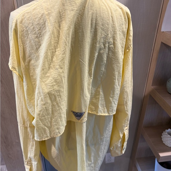 Columbia Yellow Button-Up Shirt - Picture 5 of 8